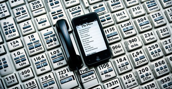 Das örtliche telefonbuch: ihre adresse für lokale kontakte